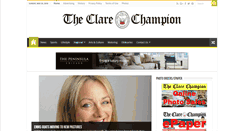 Desktop Screenshot of clarechampion.ie